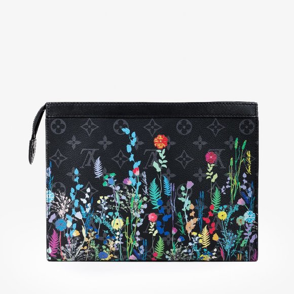 Louis Vuitton Monogram Eclipse Folia Pochette Voyage MM - Picture 4 of 11